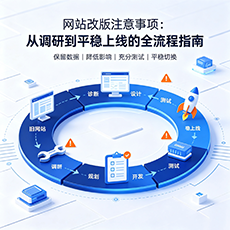 政和建站-网站改版注意事项：从调研到平稳上线的全流程指南