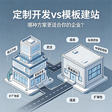 南平建站-定制开发vs模板建站:哪种方案更适合你的企业?