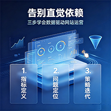 南平建站-告别直觉依赖：三步学会数据驱动网站运营