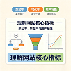南平建站-理解网站核心指标：跳出率、转化率与用户粘性