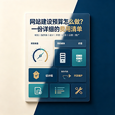 南平建站-网站建设预算怎么做？一份详细的费用清单
