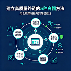 南平建站-建立高质量外链的5种白帽方法